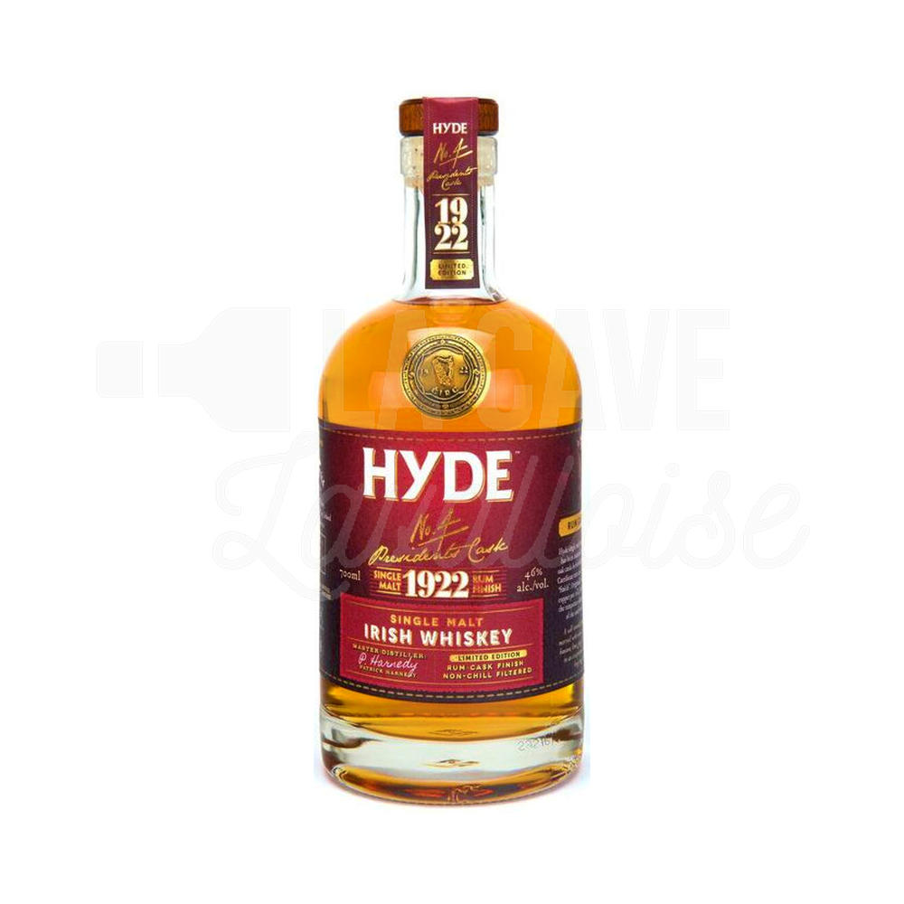 Hyde N Single Malt Irish Whiskey Rum Finish Cl La Cave