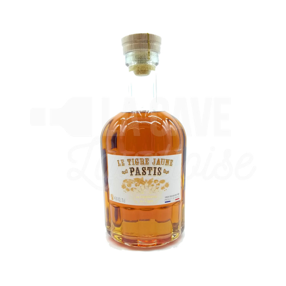 Le Tigre Jaune Pastis 45 La Distillerie Du Tigre La Cave