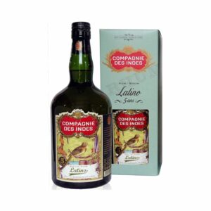 Latino 5 Ans - Compagnie des Indes - 70cl Idées Cadeaux Fête des Pères, Rhums Purs, Compagnie des Indes, cave à rhum, Compagnie des Indes, Idées Cadeaux Laval Mayenne, Latino 5 ans, rhum ambré, rhum brun, rhum des antilles, rhum pur