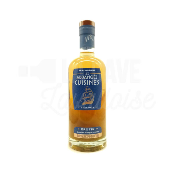 Erotik 35° - Passion Mangue Vanille - MaloRhum - 70cl IDEES CADEAUX, Rhums Arrangés, Malo'Rhum, rhum arrangé, rhum arrangé prix