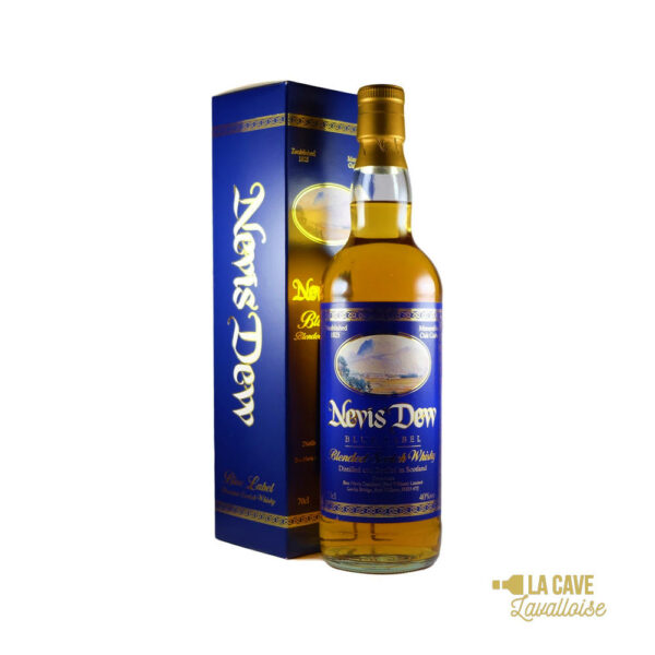 Nevis Dew Blue Label - 70cl Ecosse, bourbon, finition futs de sherry, whiskey, whiskies à laval, whisky, whisky à laval, whisky en mayenne, whiskys