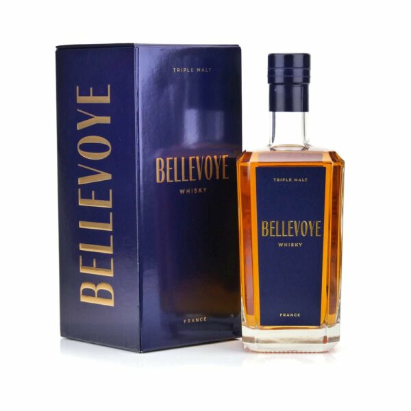 Bellevoye Bleu Triple Malt - 40° - 70cl France, Bellevoye, Bellevoye Bleu, Cave à Whisky, idée cadeau whisky, whisky à laval, whisky en mayenne, whisky français