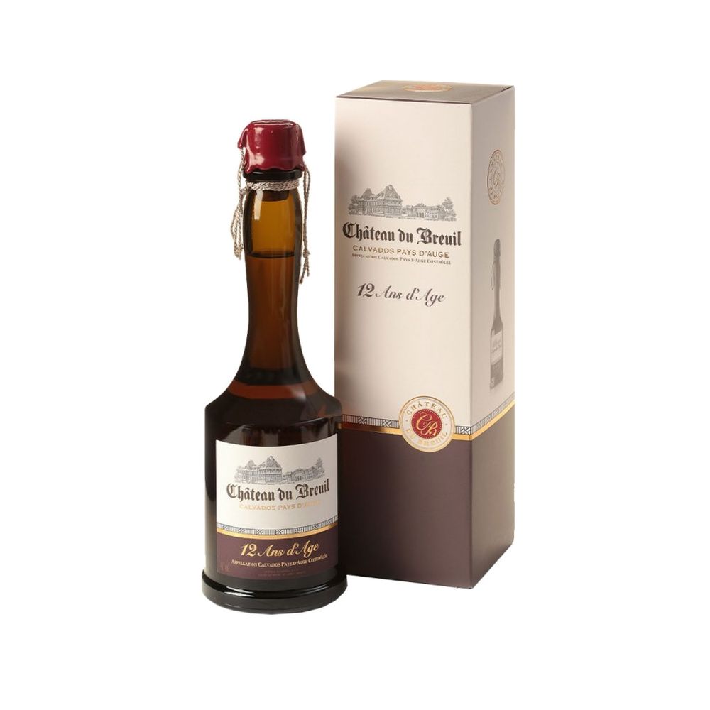 Calvados 12 Ans d'Age - Château Du Breuil - 70cl Château Du Breuil, La Spiriterie Française, Calvados