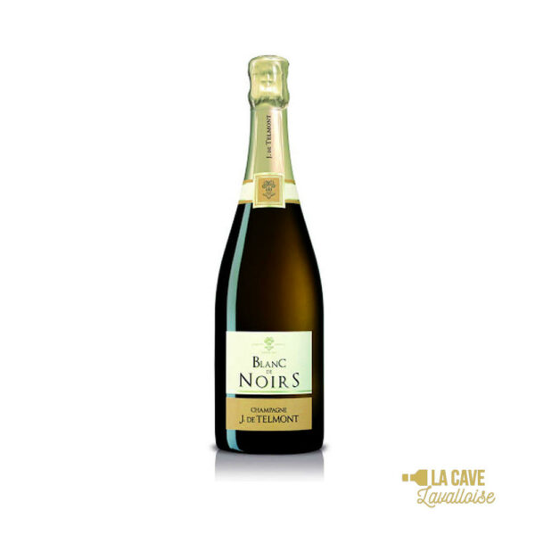 Champagne De Telmont Blanc de Noirs - 75cl Champagne, De Telmont, Vins Blancs, Vins Pétillants, Vins Biologiques et Naturels