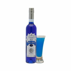 Pastis Bleu 45° - 50cl Apéritifs, Pastis, Distillerie Devoille, amis, anis, anisé, artisanal, badiane, bleu roi, convivialité, copains, distillerie devoille, épices, provence, réglisse, travail