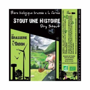 Stout une Histoire 33cl - Bière Stout Brune 5% Produits de la Mayenne, Bières et Cidres de la Mayenne, Brasserie de L'Oudon, aperitif, apéritif à emporter, apéro à Laval, biere artisanale de la mayenne, brasserie artisanale de la mayenne, cocktail, coffret mayennais, colis gourmand, epicerie fine, panier gourmand, panier mayennais, producteur local en mayenne, producteurs locaux en mayenne, produit de la mayenne, produit du terroir laval, produit mayennais, produits du terroir en mayenne, spécialités mayenne, tapas à Laval, tapas en Mayenne, tartinables