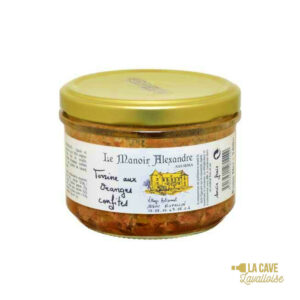 Terrine aux Oranges Confites - Manoir Alexandre - 100gr Manoir Alexandre, Produits Salés, aperitif, canard, colis gourmand, Espalion, foie gras, gibier, gourmet, manoir alexandre, Occitanie, pâté, porc, producteur, produit de qualité, Produits de l'Aveyron, rillettes, tartinable, terrine, verrines
