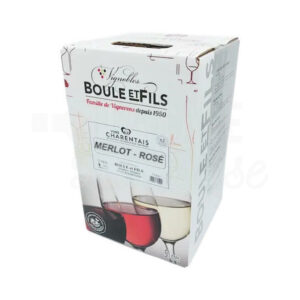 BiB Vin Rosé Charentais - Domaine de La Lure - Vignobles Boule & Fils - 3L / 5L / 10L Vins Charentais, Vins Rosés, Bag-in-Box, Vignobles Boule & Fils, aperitif, cubi, vin charentais