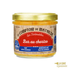 Bar au Chorizo - Tartinable 100gr Produits Salés, Comptoir de Mathilde, aperitif, apéro, comptoir de mathilde, épices, exotisme, légumes, mer, oriental, provence, réception, tapas, tartinables, toasts, verrines
