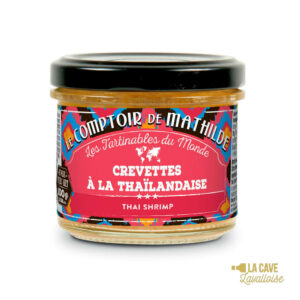 Crevettes à la Thaïlandaise - Tartinable 100gr Produits Salés, Comptoir de Mathilde, aperitif, apéro, comptoir de mathilde, épices, exotisme, légumes, mer, oriental, provence, réception, tapas, tartinables, toasts, verrines