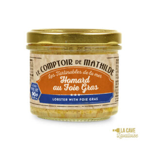 Homard au Foie Gras - Tartinable 90gr Produits Salés, Comptoir de Mathilde