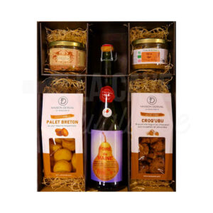 Coffret Mayennais Poiré du Maine - 5 produits Cadeaux Entreprise CE, Produits de la Mayenne, EPICERIE, Colis Gourmands, colis gourmand, panier garni