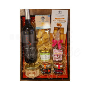 Corbeille Substance - 8 produits Cadeaux Entreprise CE, EPICERIE, Colis Gourmands, colis gourmand, panier garni