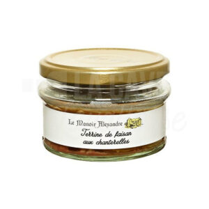 Terrine de Faisan - Manoir Alexandre - 100gr Tartinables Apéritif, Terrines - Rillettes - Pâtés, Manoir Alexandre, Produits Salés, aperitif, canard, colis gourmand, Espalion, foie gras, gibier, gourmet, manoir alexandre, Occitanie, pâté, porc, producteur, produit de qualité, Produits de l'Aveyron, rillettes, tartinable, terrine, verrines