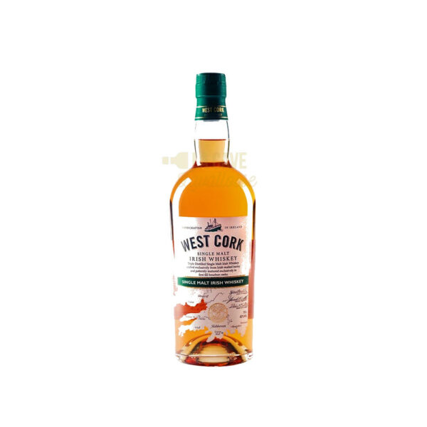 West Cork - Irish Single Malt Bourbon Cask - 40° - 70cl Irlande, bourbon, cask, finition futs de sherry, irish, Malt, Single, west cork, whiskey, whiskies à laval, whisky, whisky à laval, whisky en mayenne, whiskys
