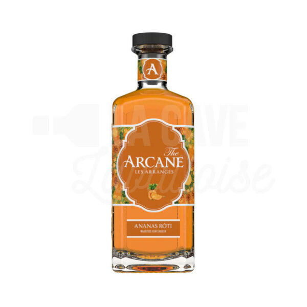 Arrangé Ananas Rôti 40° - Arcane - Ile Maurice - 70cl Arcane, Idées Cadeaux 2025, RHUMS, Rhums Arrangés, ambré, Amérique Centrale, Amérique du sud, Antigua, Antilles, Argentine, Barbados, Brésil, brun, cave à rhum, cocktail, coffret, Cuba, Guadeloupe, Guatemala, Guyane, idée cadeau, Idées Cadeaux, Jamaïque, Laval, Martinique, mayenne, Pérou, pur, République Dominicaine, Réunion, saint berthevin, Trinidad