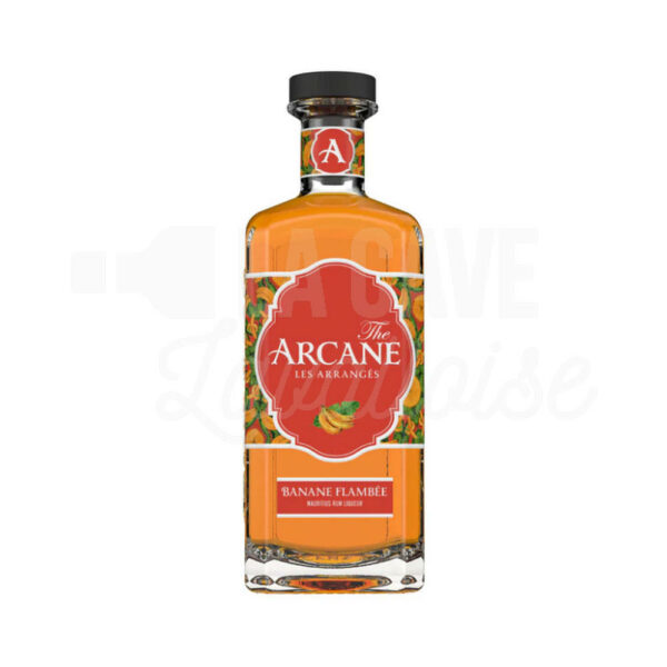 Arrangé Banane Flambée 35° - Arcane - Ile Maurice - 70cl Arcane, Idées Cadeaux 2025, RHUMS, Rhums Arrangés, ambré, Amérique Centrale, Amérique du sud, Antigua, Antilles, Argentine, Barbados, Brésil, brun, cave à rhum, cocktail, coffret, Cuba, Guadeloupe, Guatemala, Guyane, idée cadeau, Idées Cadeaux, Jamaïque, Laval, Martinique, mayenne, Pérou, pur, République Dominicaine, Réunion, saint berthevin, Trinidad