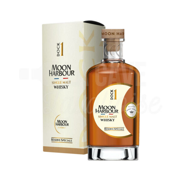 Moon Harbour Dock 1 - Single Malt Double Cask 5 Ans 43° - 70cl Idées Cadeaux 2025, Moon Harbour, WHISKIES, France, single malt, whisky, whisky français
