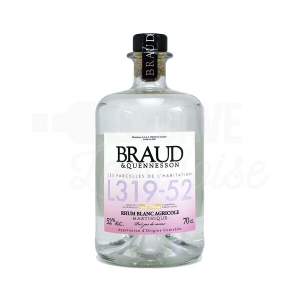 Parcellaire Fond Poterie 52° - Braud & Quennesson - Martinique - 70cl Braud & Quennesson, Idées Cadeaux 2025, RHUMS, Rhums Purs, colombie, Idées Cadeaux, rhum