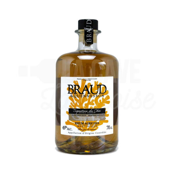 Signature du Chai 49° - Braud & Quennesson - Martinique - 70cl Braud & Quennesson, Idées Cadeaux 2025, RHUMS, Rhums Purs, colombie, Idées Cadeaux, rhum