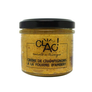 Crème de Champignons à la Fourme d'Ambert - Conserverie Clac ! - 100gr Conserverie Clac !, aperitif, tartinables, toasts