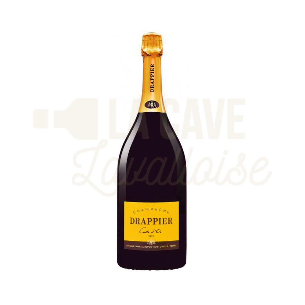 MAGNUM Champagne Drappier Carte d'Or - 150cl Drappier, MAGNUMS, Champagne, Vins Blancs, Vins Pétillants, aperitif, champagne, pinot noir, vin pétillant