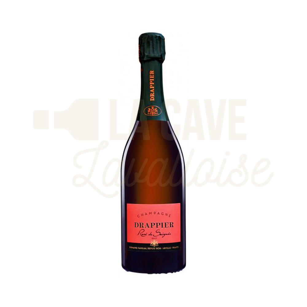 Champagne Drappier Rosé de Saignée - 75cl Drappier, Champagne, Vins Rosés, Vins Pétillants, aperitif, champagne, pinot noir, vin pétillant