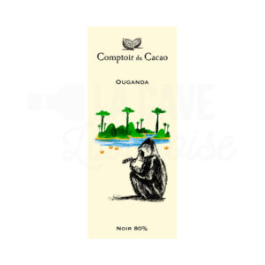 Tablette 'La Route des Origines' Chocolat Noir 80% Ouganda - Comptoir du Cacao - 80gr Comptoir du Cacao, Produits Sucrés, biscuits, cacao, chocolat à offrir, chocolat au lait, chocolat blanc, chocolat noir, chocolaterie, chocolats, chocolats en mayenne, chocolats laval, coffret chocolats, colis gourmand, comptoir du cacao, épicerie fine Laval, gourmandises, idée cadeau, panier garni chocolats, tablette chocolat, tablette gourmande