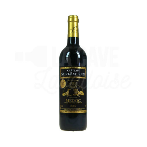 Médoc 2005 - Château Saint-Saturnin - 75cl Bordeaux, Vins Rouges, producteur vin bio, vigneron  vin naturel, Vin bio, vin bio en ligne, vin bio sans sulfites, vin biologique, vin nature, vin naturel, vin naturel en ligne, vin naturel sans sulfites, vin sans sulfites