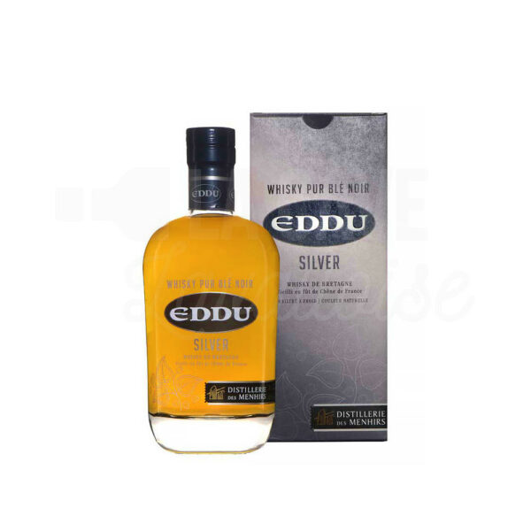 Eddhu Silver - Whisky Breton - 70cl Idées Cadeaux 2023, Idées Cadeaux Fête des Pères, France, whisky breton, whisky français