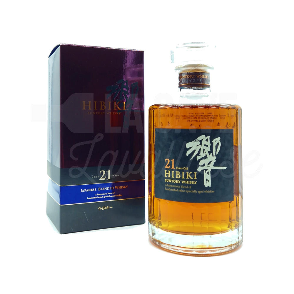 Hibiki Suntory 21 Ans - 43° - 70cl avec Etui Idées Cadeaux Fête des Pères, Asie, whisky, whisky japonais