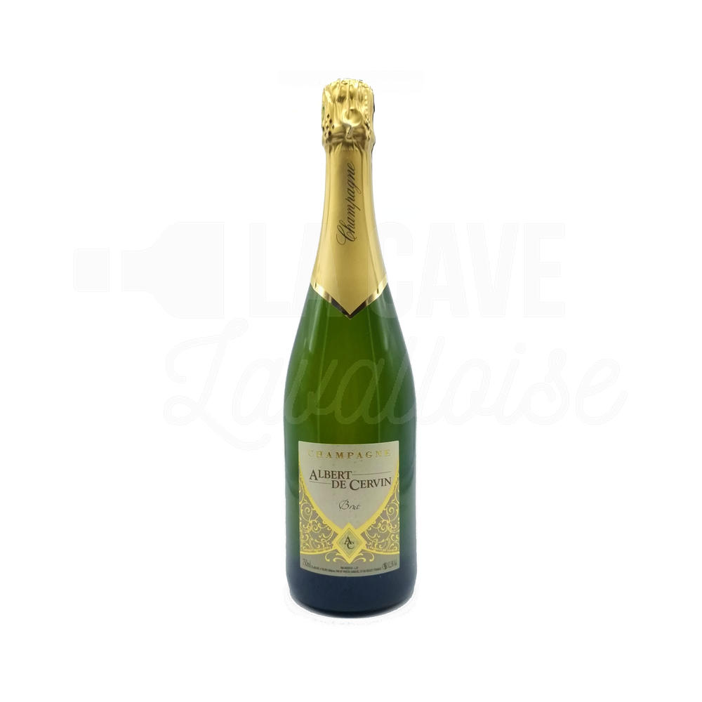 Champagne Récoltant Albert de Cervin - Bouzy - 75cl Cadeaux Entreprise CE, Idées Cadeaux 2023, Champagne, Vins Blancs, Vins Pétillants, 1er prix, aperitif, champagne, champagne premier prix, Pinot Meunier, pinot noir, vin pétillant