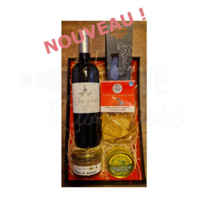 Colis Gourmand 5 Produits - Jus Pont Quernon d'Ardoise Cadeaux Entreprise CE, IDEES CADEAUX, Colis Gourmands, colis gourmand, épicerie fine en Mayenne, épicerie fine Laval, epicerie produits locaux, idée cadeau, panier garni, panier gourmand à laval, panier mayennais, panier produits locaux, produits du terroir en mayenne, produits du terroir laval, Produits fermiers de la Mayenne, produits locaux de la mayenne, produits mayennais, vins