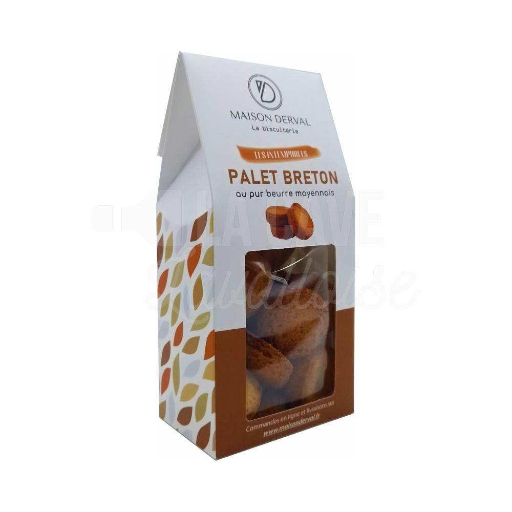 Palets Bretons au Pur Beurre Mayennais - Maison Derval - Laval (53) - 100gr Maison Derval, Produits de la Mayenne, Produits Sucrés, biscuits, colis gourmand, épicerie fine Laval, gourmandises, idée cadeau, panier garni