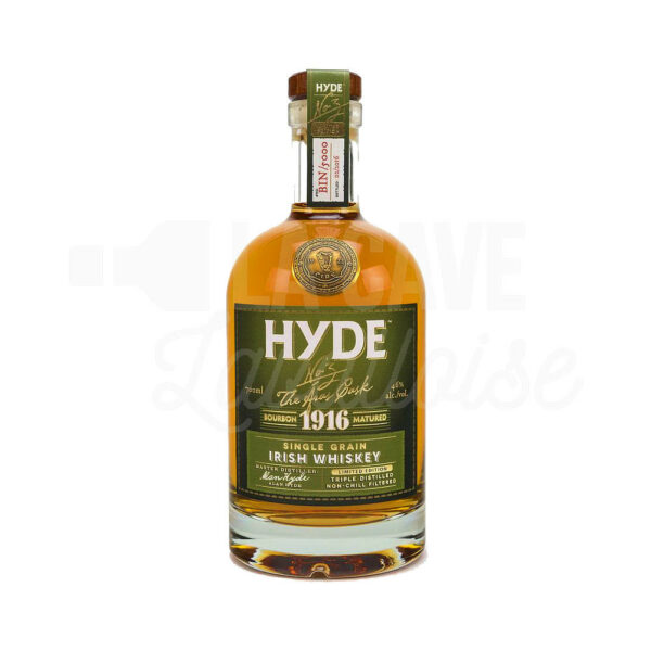 Hyde N°3 - Single Grain Irish Whiskey - 6 ans Bourbon Matured 46° - 70cl Idées Cadeaux 2024, Irlande, bourbon, finition futs de sherry, whiskey, whiskies à laval, whisky, whisky à laval, whisky en mayenne, whiskys