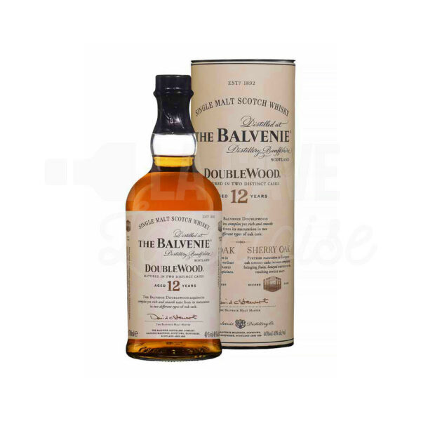 The Balvenie 12 ans Double Wood 40% - Speyside Single Malt Whisky - 70cl Idées Cadeaux 2023, WHISKIES, Ecosse