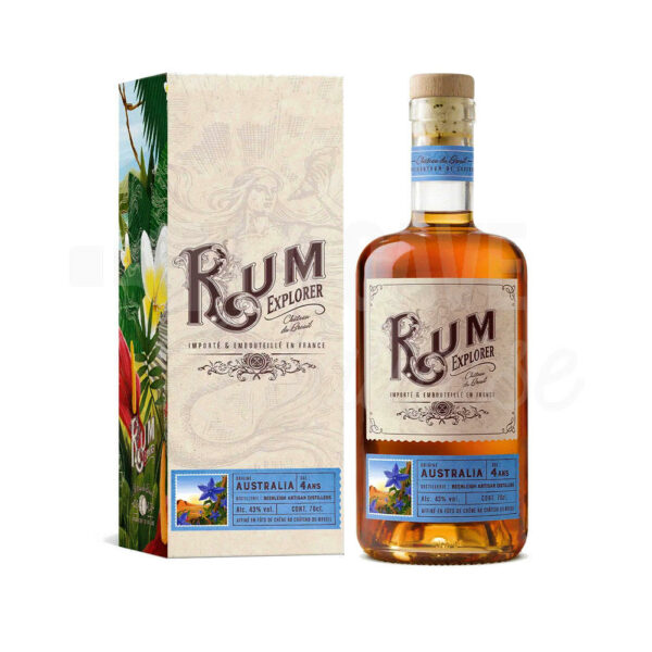 Rhum d'Australie 4 Ans - Rum Explorer 43° - 70cl RHUMS, rhum