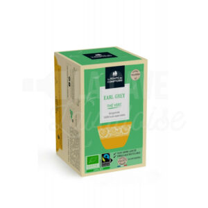 Thé Vert Bergamote - Earl Grey - La Route des Comptoirs - x20 Infusettes La Route des Comptoirs, Thés & Infusions Biologiques, Thé Vert