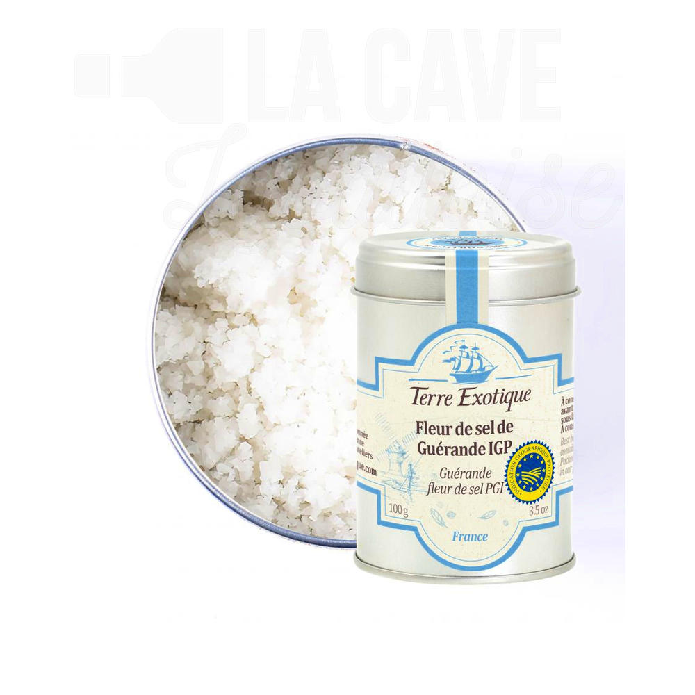 Fleur de Sel de Guérande Terre Exotique La Cave Lavalloise à LAVAL