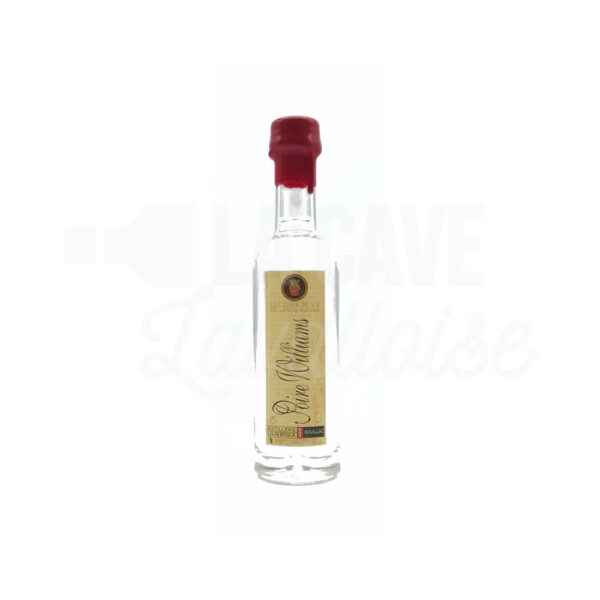 Mignonnette Eau-de-Vie de Poire Williams 42° - 5cl Idées Cadeaux Fête des Pères, Louis Roque, Mignonnettes, Eaux de Vie, eaux de vie, Mignonnettes