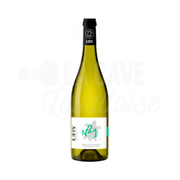 Uby Blanc BIO N°21 - Colombard Sauvignon Ugni Blanc - 75cl Occitanie, Vins Blancs, Vins Biologiques et Naturels, Domaine UBY