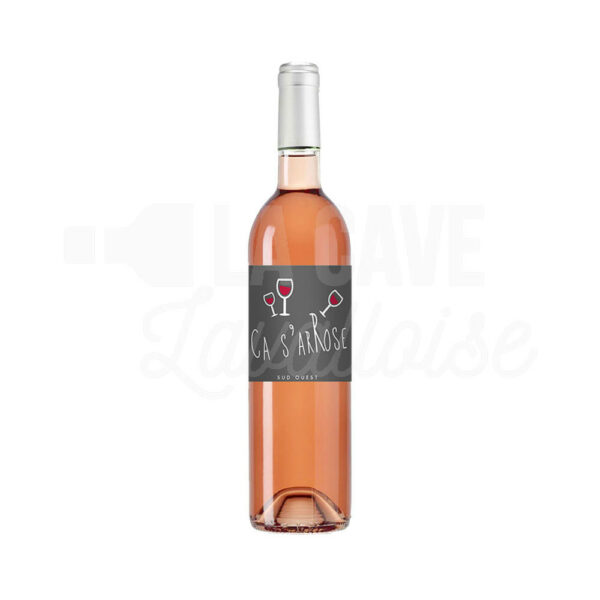 Çà s'arrose Rosé - IGP Comté Tolosan - 75cl Cave du Marmandais, Idées Cadeaux Fête des Pères, Sud-Ouest, Occitanie, Vins Rosés, comté tolosan, marmandais, sud ouest, vin rosé