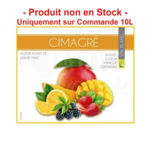 CIMAGRÉ 12° - 10 LITRES - Mangue, Citron, Grenadine Didier Blanloeil, Cocktails Apéritifs en BIB, Apéritifs, Vinofruits Blanloeil, aperitif a base de vin, aperitif en bib, aperitif en cubi, aperitif original, asso, associations, associations en mayenne, bag, bag in box, bib, box, cocktail aperitif en bib, cocktail aperitif en cubi, cocktail en bib, cocktail en cubi, cubi, cubi apero, le comptoir de clem, rose pamplemousse, vinofruits