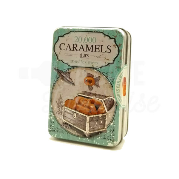 Caramels Durs à la Crème fraîche de Normandie - Boîte en Fer - 55gr Confiserie, Idées Cadeaux 2024, Produits Sucrés, colis gourmand, confiserie, épicerie fine Laval, gourmandises, idée cadeau, panier garni chocolats