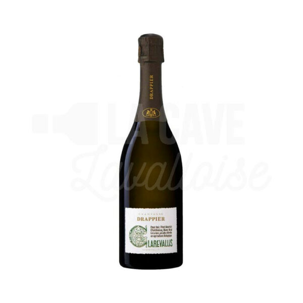 Clarevallis - Champagne Biologique - Drappier - 75cl Drappier, NOUVEAUTÉS NOËL 2024, Champagne, Vins Blancs, Vins Pétillants, Vins Biologiques et Naturels, aperitif, champagne, pinot noir, vin pétillant