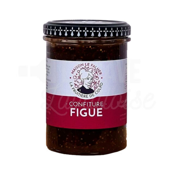 Confiture Figue - La Fruitière de Colpo - Bretagne - 230gr Confitures & Miels, La Fruitière de Colpo, Produits Sucrés, confiture, panier garni