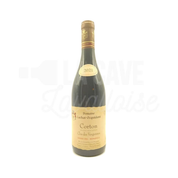 Corton 2021 - Clos des Vergennes - Grand Cru Monopole - D. Cachat-Ocquidant - 75cl Domaine Cachat-Ocquidant, Bourgogne, Vins Rouges, bourgogne vin, vin de bourgogne pinot noir, vin de bourgogne rouge