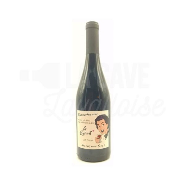 Rencontre avec la Syrah - 100% Syrah - Jeff Carrel - 75cl Occitanie, Vins Rouges, Vins Biologiques et Naturels, Jeff Carrel, vin jeff carrel, vin rouge jeff carrel