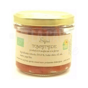 Tomatade - Tartinable de Tomate - La Ferme du Pâquis Fleury - 100gr La Ferme du Pâquis Fleury, Produits Biologiques, Produits de la Mayenne, Produits Salés, aperitif, coffret mayennais, colis gourmand, epicerie fine, panier gourmand, panier mayennais, producteur local en mayenne, produit biologique, produit de la mayenne, produit mayennais, Produits fermiers de la Mayenne, spécialités mayenne, tartinables