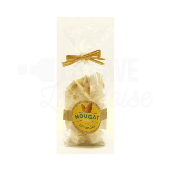 Nougats Tendres aux Amandes - Sachet 100gr Confiserie, Idées Cadeaux 2024, Produits Sucrés, colis gourmand, confiserie, épicerie fine Laval, gourmandises, idée cadeau, panier garni chocolats